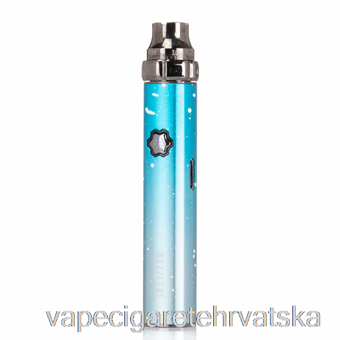 Vape Hrvatska Dazzleaf Squarii Top Twist 510 Baterija Sky Blue Splatter